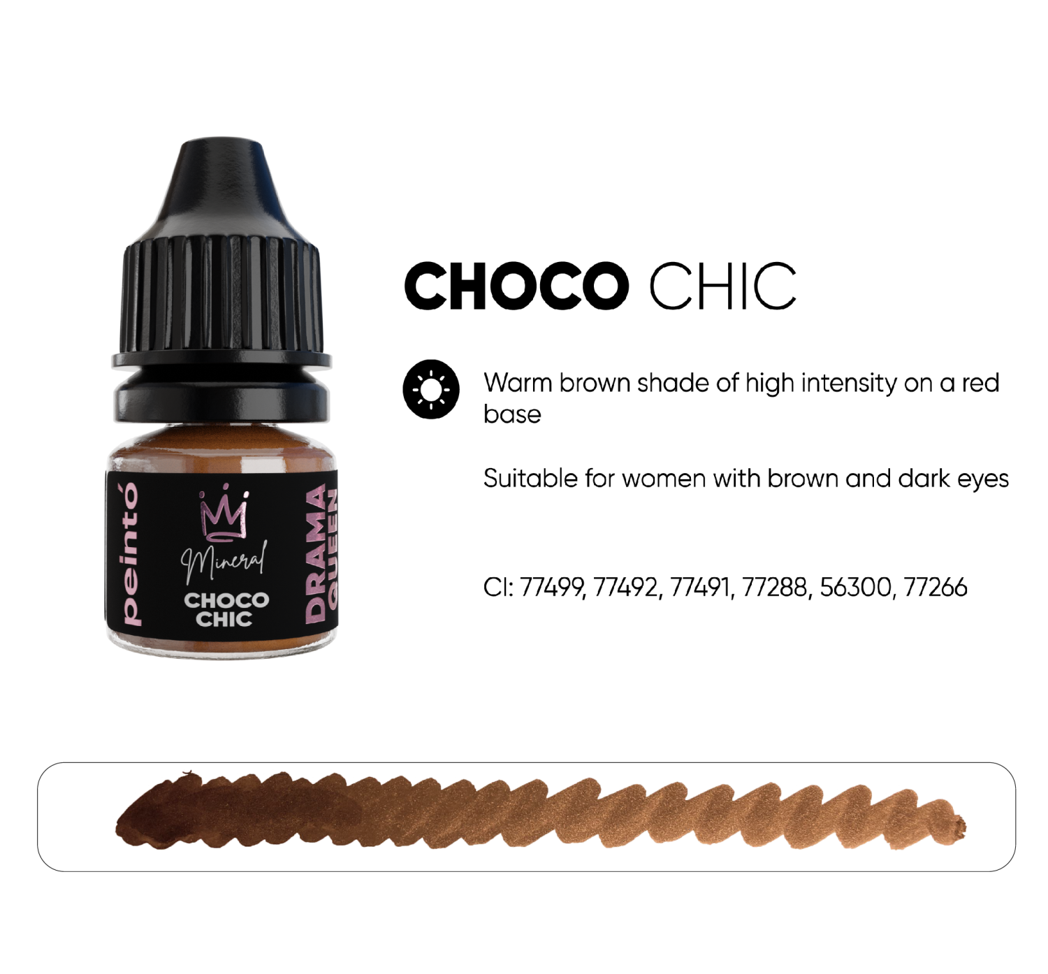 PEINTO წარბის პიგმენტი CHOCO CHIC